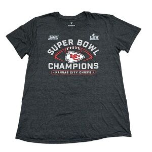Fanatics Men’s Kansas City Chiefs Superbowl LIIV Shirt Size M